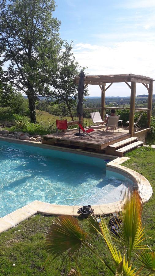 Bed and Breakfast Taillefer Saint Paul de Loubressac Exterior foto
